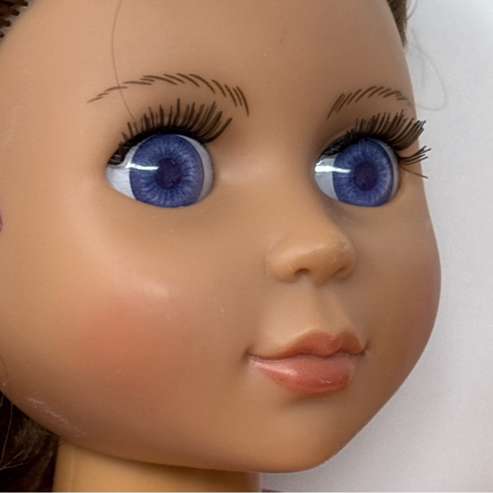 Pink Fashion Doll with Patterned Leggings - Kids Toy • has defects: ink ✍️ mark - Picture 3 of 8